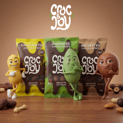 Cacahuètes chocolatées